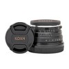 Koah Artisans Series 25mm f/1.8 Manual Focus Lens for Canon EF-M Mount (Black) - 3 of 4