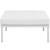 Modway Harmony Patio Ottoman – Aluminum Frame with Cushioned Top - 3 of 4