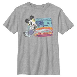 Boy's Disney Mickey Mouse Pump Up the Volume T-Shirt - 1 of 4