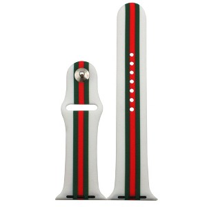 Olivia Pratt Mixed Prints Silicone Apple Watch Bands - 1 of 4