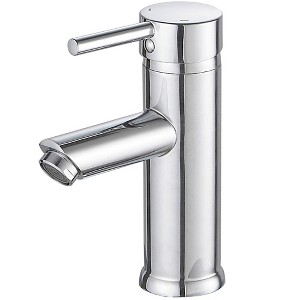 BWE Single Hole Single Handle Bathroom Faucet With Pop Up Drain - 1 of 4