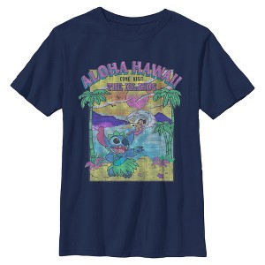 Boy's Lilo & Stitch Come Visit the Islands T-Shirt - 1 of 4