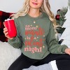 Simply Sage Market Mom Wants A Silent Night Sweatshirt - 2 of 4