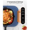 Kismile Electric Warming Tray,3 Temp Settings, Rollable Portable Food Warming Mat, Ideal for Gatherings, Parties, Food Warmer - 2 of 4