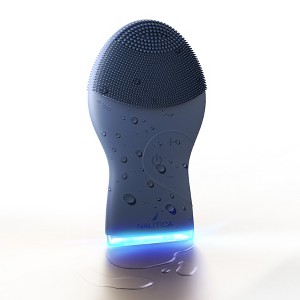 Nautica PC120 Sonic Facial Cleansing Brush Made with Ultra Hygienic Soft Silicone, Waterproof and Rechargeable Face Scrub Brush for Men & Women - 1 of 4
