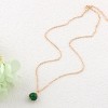 Natural Stone Beads Healing Crystal Lucky Blessing Protection Raw Gemstone Pendant Necklace for Women Men - 2 of 4