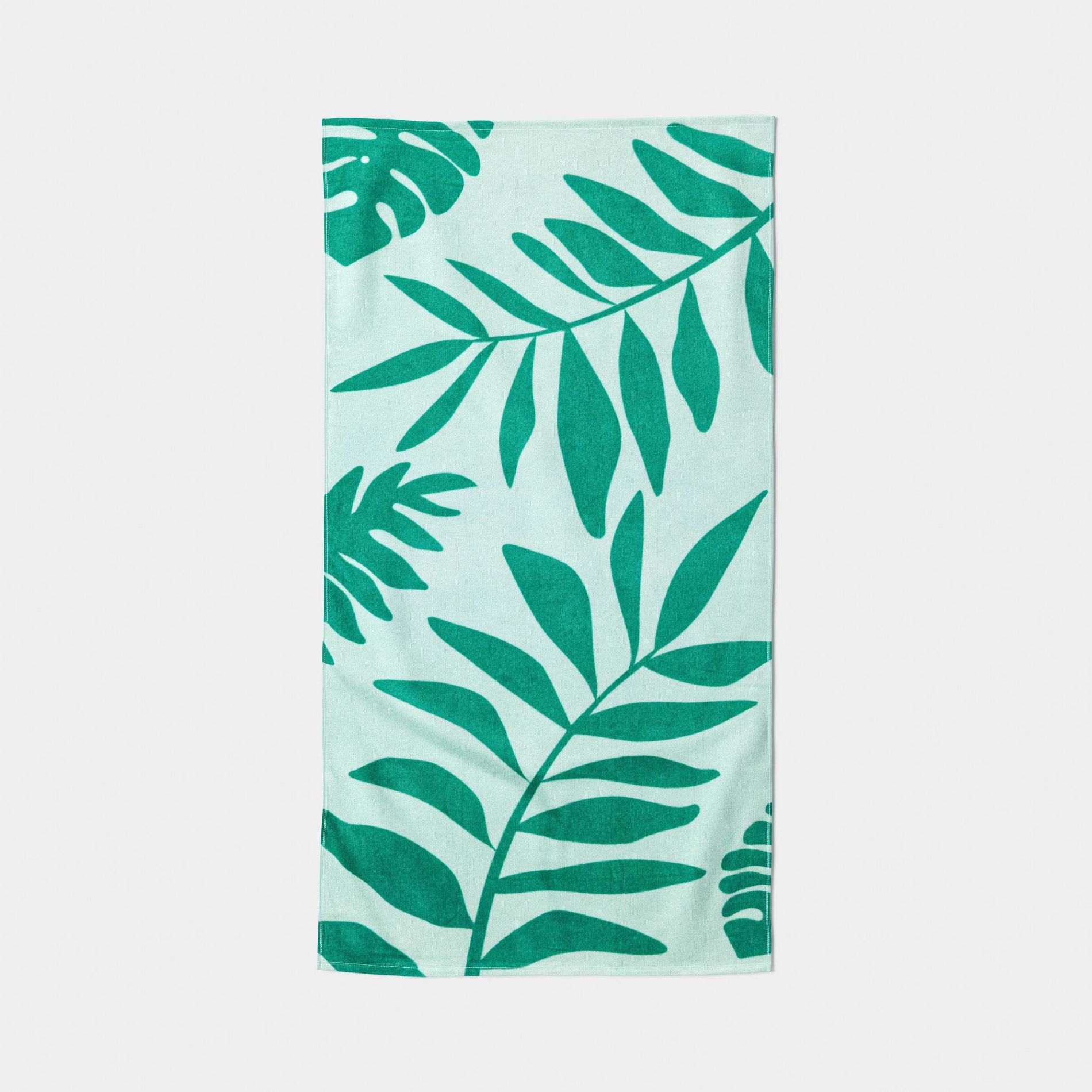 30"x60" Palm Leaf Beach Towel - Sun Squad™