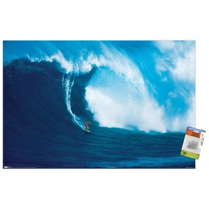 Trends International Big Wave Surfer Unframed Wall Poster Prints - 1 of 4