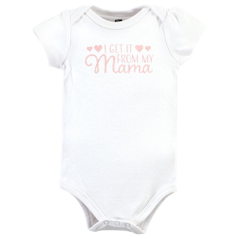 Hudson Baby Infant Girl Cotton Bodysuits, Mamas Mini Tutu, 5 of 6