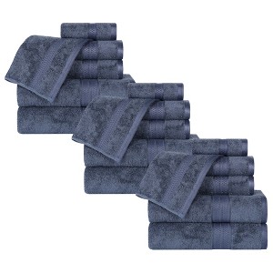 Rayon from Bamboo and Cotton Blend Cozy Plush Towel Set by Blue Nile Mills - 1 of 4