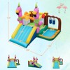 Infans Flamingo-Themed Bounce Castle 7-in-1 Kid Inflatable Jumping House Without Blower - image 2 of 4