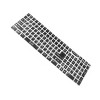 Unique Bargains PC Laptop Keyboard English Sticker Decal Decor Black White - 3 of 4