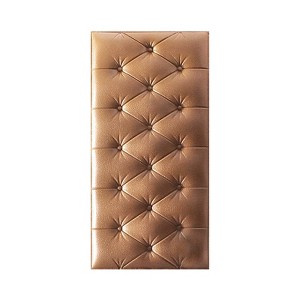1Pack Anti Collision Wall Padding for Bedroom, Thickened Upholstered Headboard Panels, Self Adhesive 3D Foam Wall Panels - 1 of 4