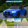 12V Electric Ride On Car w/RC,Licensed by BMW M4 Toddler Electric Vehicle for 37-83 Months,Power Wheels for Boys Girls - 4 of 4