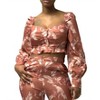 Women's Top and Floral Pant Set - L'ATISTE - 2 of 3
