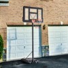 ELJGET Portable Basketball Hoop, 4.2–10FT Adjustable Height Goal System with 44" Shatterproof Backboard for Kids & Adults, Outdoor Court Hoop - 2 of 4