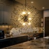 Rennnsan Lyvorra 19"W 9-Light Sputnik Dandelion Crystal Modern Glam Dimmable Chandelier - 4 of 4