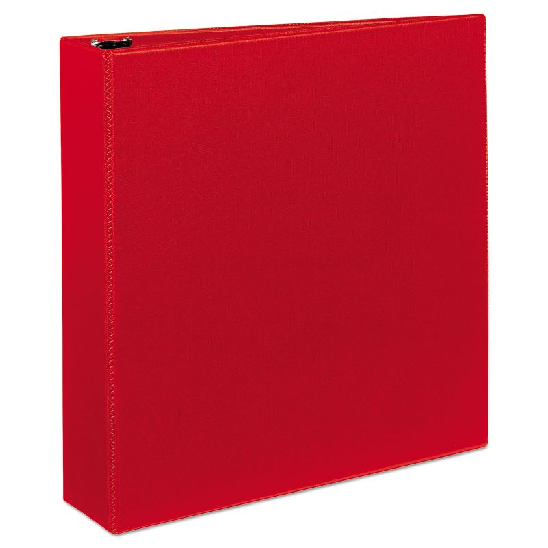 Avery Heavy-Duty Binder with One Touch EZD Rings 11 x 8 1/2 2" Capacity Red 79582, 2 of 8