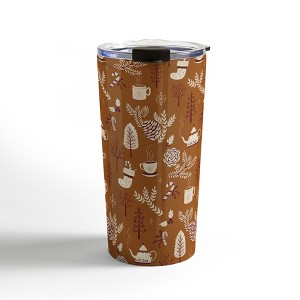 Pimlada Phuapradit Christmas Woods 2 20 oz Stainless Steel Travel Mug - Deny Designs - 1 of 4