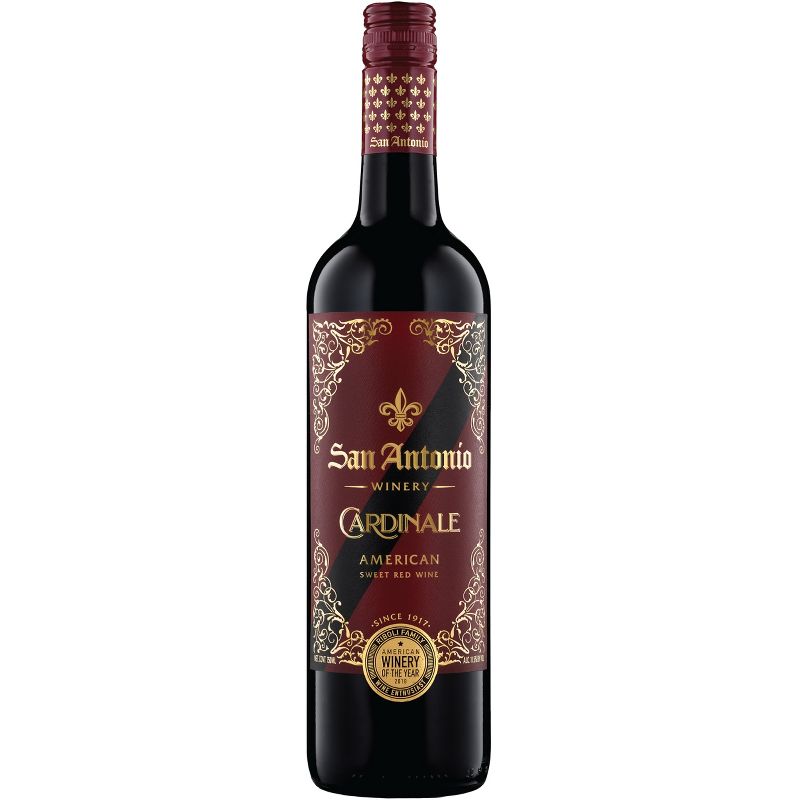 San Antonio Cardinale Sweet Red Wine - 750ml Bottle, 1 of 10