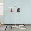 VisioGear Punching Bags 2 in 1 Punching Bag Stand, Adjustable Height Heavy Bag Stand with Weighted Base and Speed Bag, White, 45.30"*61.50"*88.30" - 4 of 4