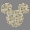 Boy's Disney Mickey Mouse Plaid Silhouette Performance Tee - 2 of 4