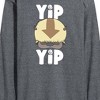 Men's - Avatar: The Last Airbender - Cute Appa Yip Yip Long Sleeve Graphic T-Shirt - 2 of 4