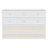 Queen Size Murphy Bed with Large Drawers - 3 of 4