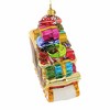 Huras 4.0 Inch Sleigh A Plenty Ornament Gifts Present Snow Tree Ornaments - 3 of 3