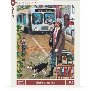 New York Puzzle Company Sherlock Hound 1000 Piece Puzzle - 1 of 4