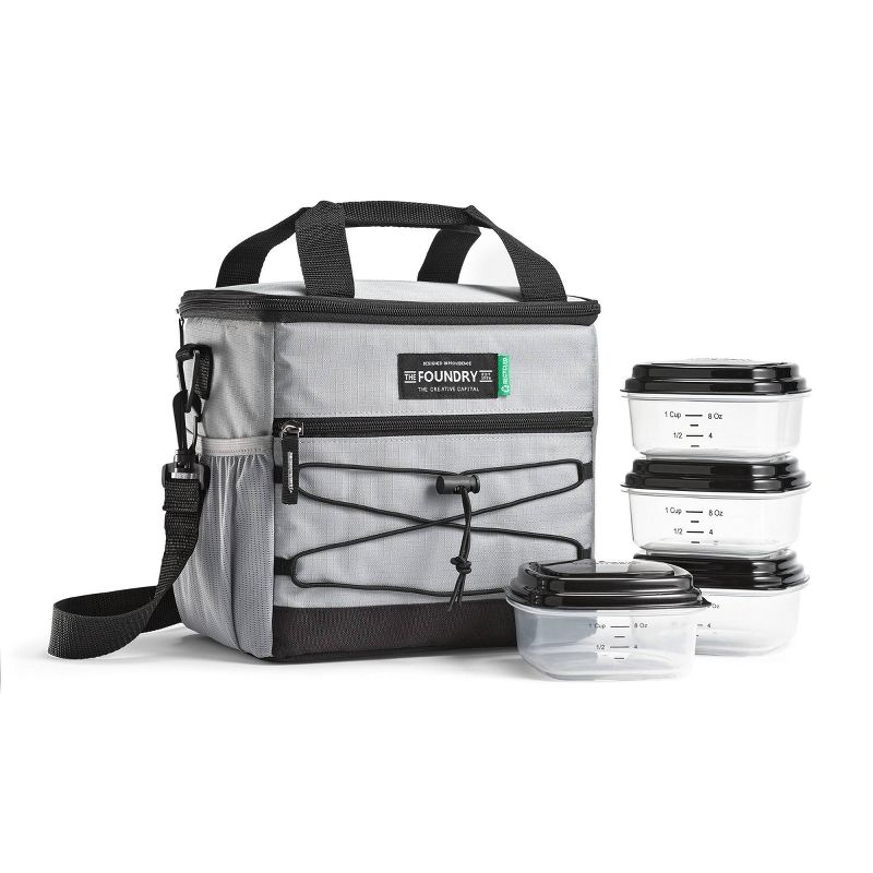 Fit &#38; Fresh Foundry Sport Cooler Lunch Kit Set, 1 of 16