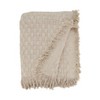 Saro Lifestyle Warm Waffle Weave Throw - 2 of 4