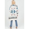 Women's Cozy Aztec Cardigan Sweater - ANGIE - 3 of 4