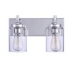 Craftmade Lighting Reeves 2 - Light Vanity in  Chrome - 3 of 4