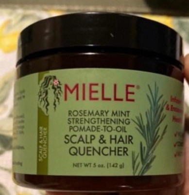 Mielle Organics Rosemary Mint Hair Pomade To Oil Hair & Scalp Quencher ...