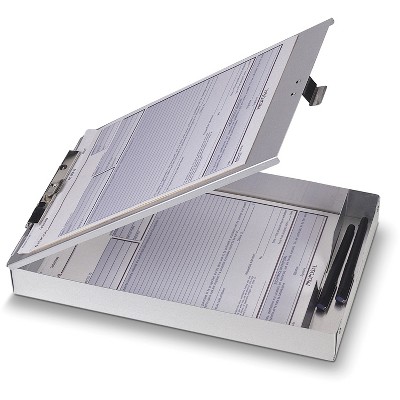 Officemate Storage Clipboard 1-1/2" Deep Steel Clip 9"x13" AM 83200