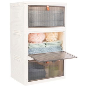 Set of Three 23Qt Storage Bins - 1 of 4