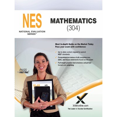 2017 NES Mathematics (304) - by  Sharon A Wynne (Paperback)