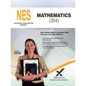 2017 NES Mathematics (304) - by  Sharon A Wynne (Paperback) - 1 of 1