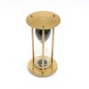 TopComfy Decorative Object Aluminium Frame Sand Timer Hourglass for Elegant Home Office Decor, Gold, 6.25"*6.25"*11.5" - 3 of 4