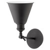 Quorum Lighting 1 - Light Sconce in  Textured Black - 3 of 4