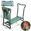 iMountek "Foldable Garden Kneeler Seat with Soft Cushion & Tools Pouch – Portable Gardener Kneeling Bench!" Black - 4 of 4