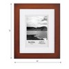 Gallery Solutions Flat Tabletop Wall Frame with Double Mat Image - 2 of 4