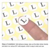 Unique Bargains Scrapbooking Crafts Round Self-Adhesive Alphabet Letter Stickers 15 Pcs - 3 of 4