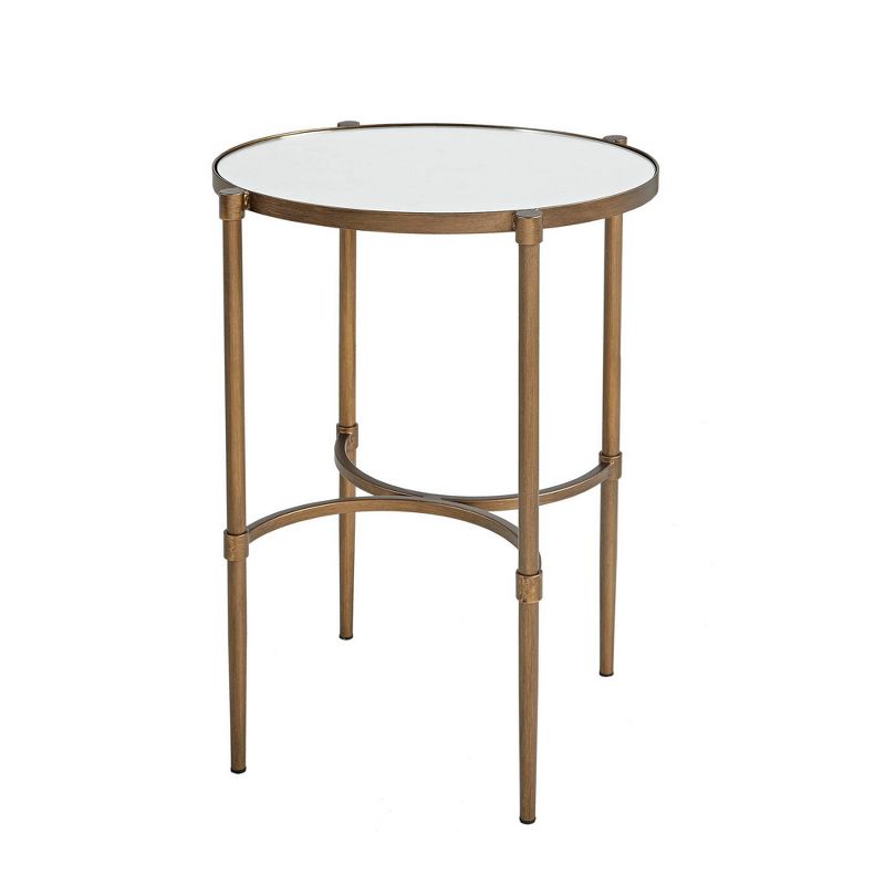 Lia Oval Accent Table Antique Bronze - Martha Stewart, 3 of 7