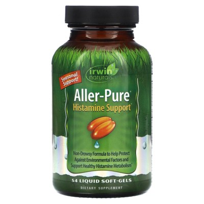 Irwin Naturals Aller-Pure, Histamine Support, 54 Liquid Soft-Gels