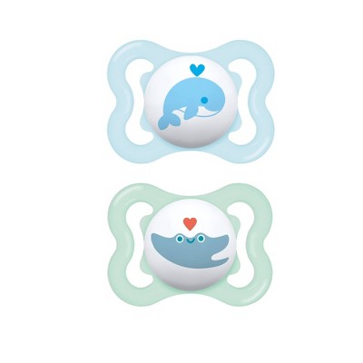 Mam Mini Air Pacifier 0-6 Months - 2ct Blue : Target