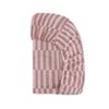 Babyletto Muslin Mini Crib Sheet, GOTS Certified Organic Cotton - Maroon Stripe - 4 of 4