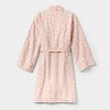 Bath Robe With Kimono Collar - Room Essentials™ - 2 of 3