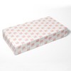 Bacati - Olivia Feathers Coral Muslin 3 pc Toddler Bed Sheet Set - 4 of 4
